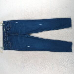 GAP Women's Distressed Stretch Skinny‎ Jeans Waist 29